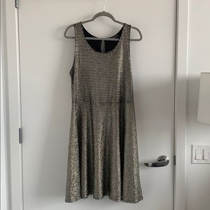 Metallic Forever 21 Dress
